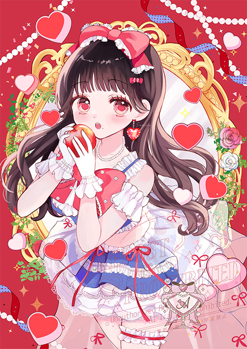 MEGAFON 星野あみ様 生誕祭 グッズイラスト