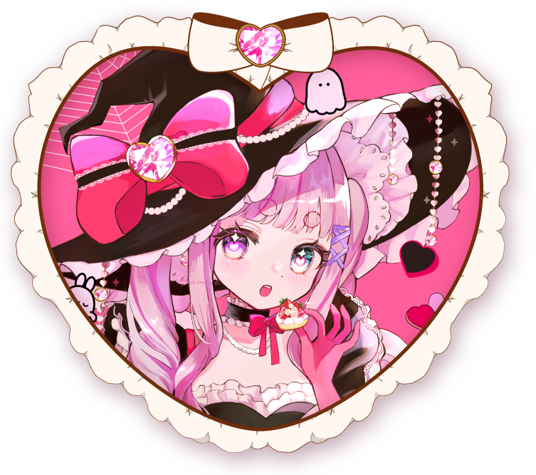 純白ばにら様 ハロウィン 一枚絵