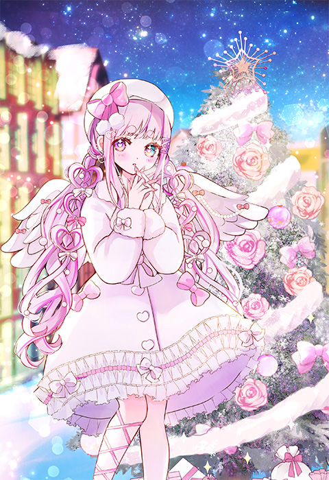 純白ばにら 様 クリスマス 一枚絵