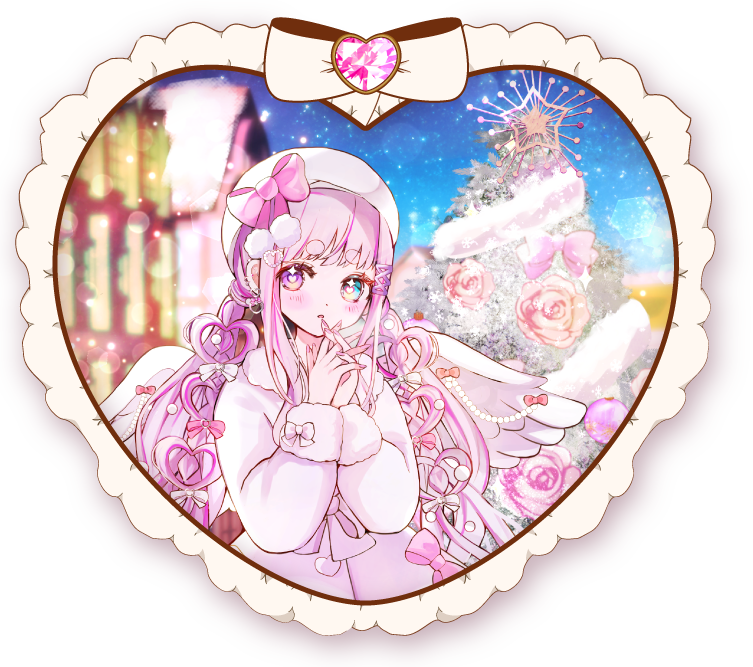 純白ばにら 様 クリスマス 一枚絵